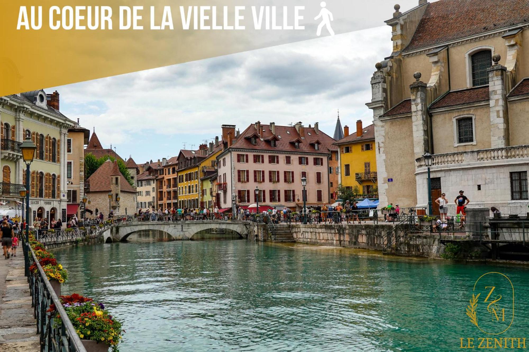 Le Zenith Vieille Ville D'Annecy Eksteriør bilde
